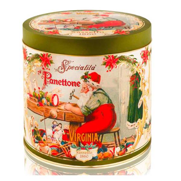 Virginia Panettone in latta