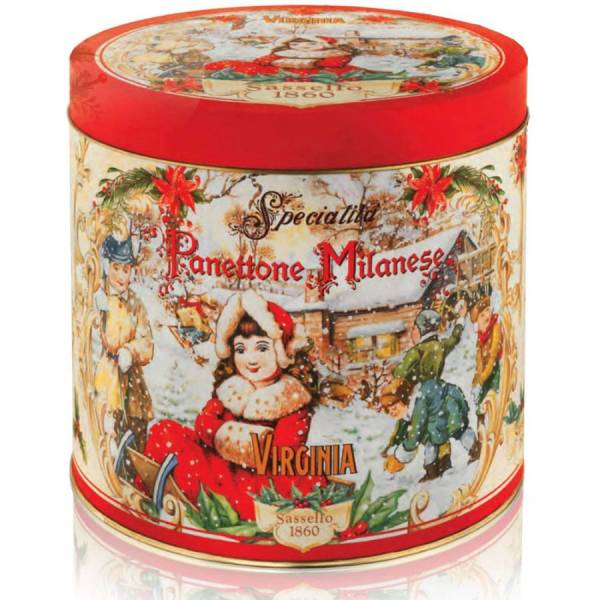Virginia Panettone in latta